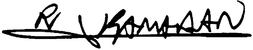 SIGNATURE